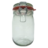 unverpackt Drahtbügelglas weiß 1,1 L