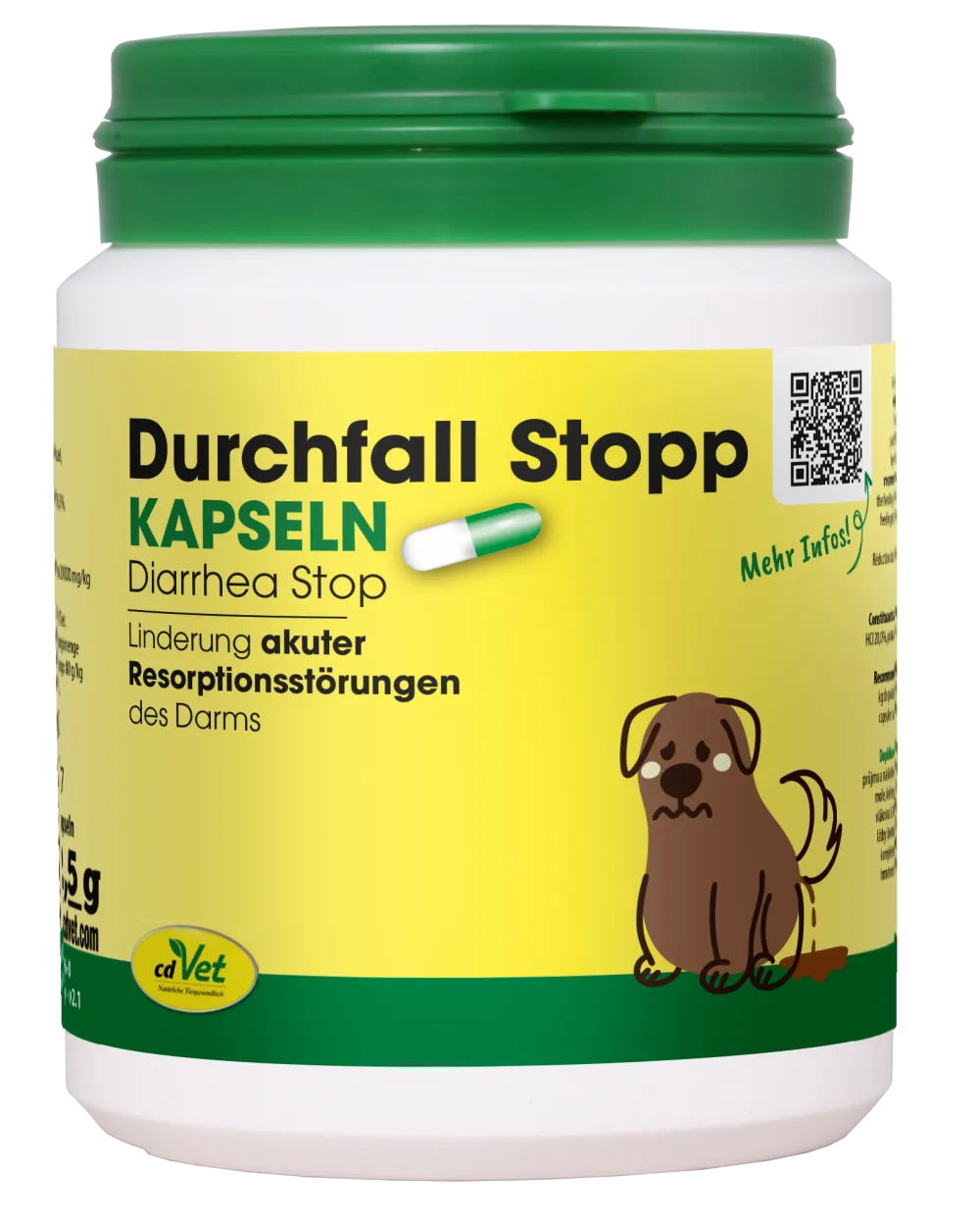 cdVet DurchfallStopp 100 Kapseln