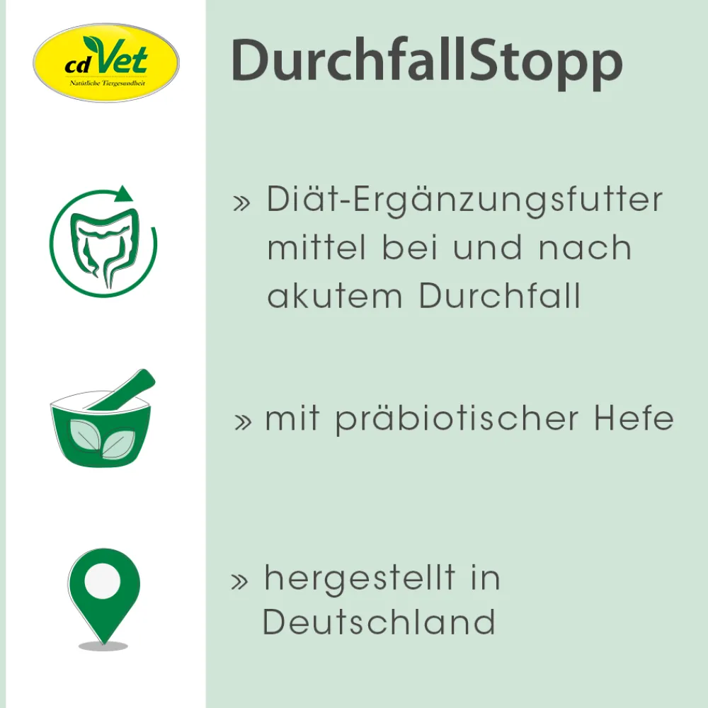 cdVet DurchfallStopp 100 Kapseln