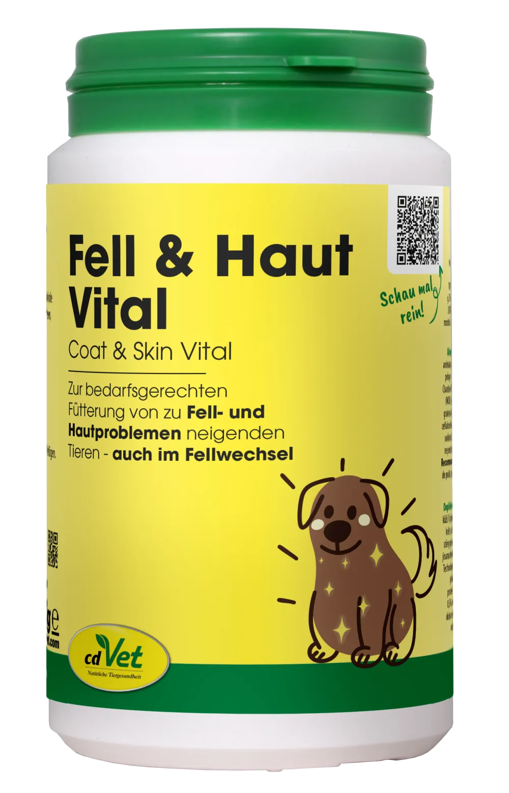 cdVet Fell & Haut Vital Hund & Katze 150 g