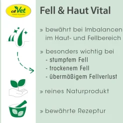 cdVet Fell & Haut Vital Hund & Katze 150 g