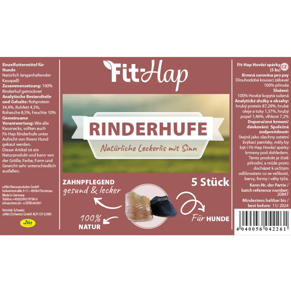 Fit-Hap Rinderhufe (5 St.)