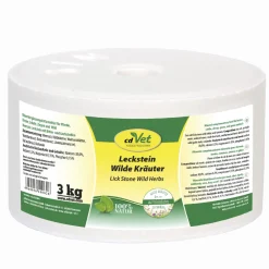 cdVet Leckstein Wilde Kräuter 3 kg