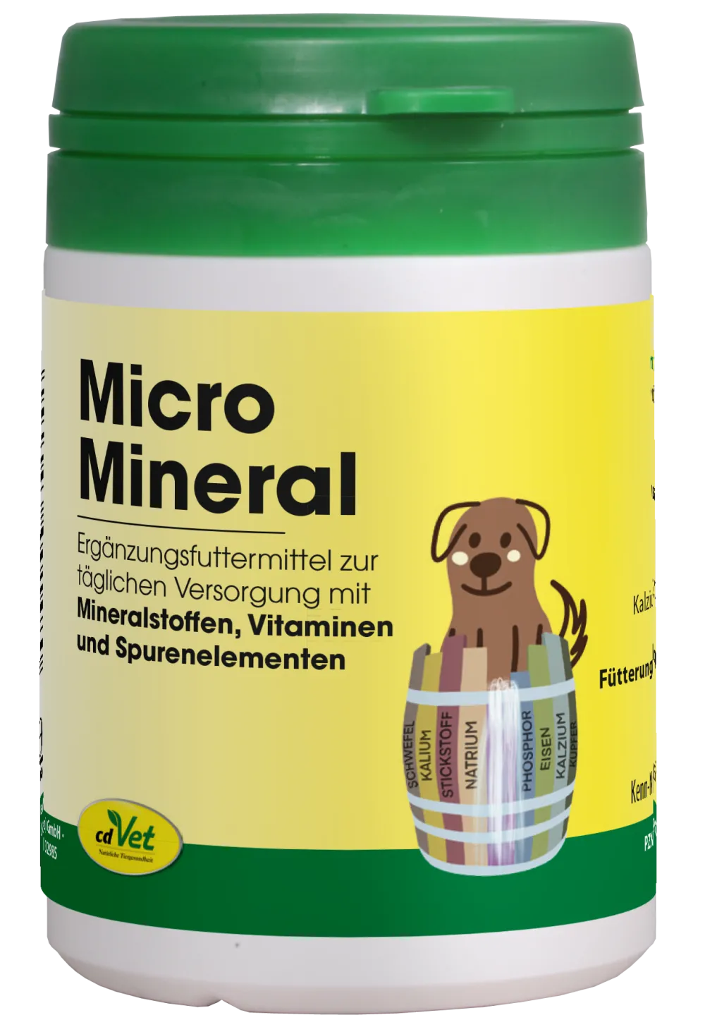 cdVet MicroMineral Hund & Katze 60 g