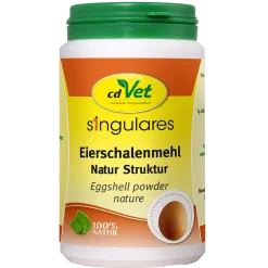 Singulares Eierschalenmehl Natur Struktur 350 g