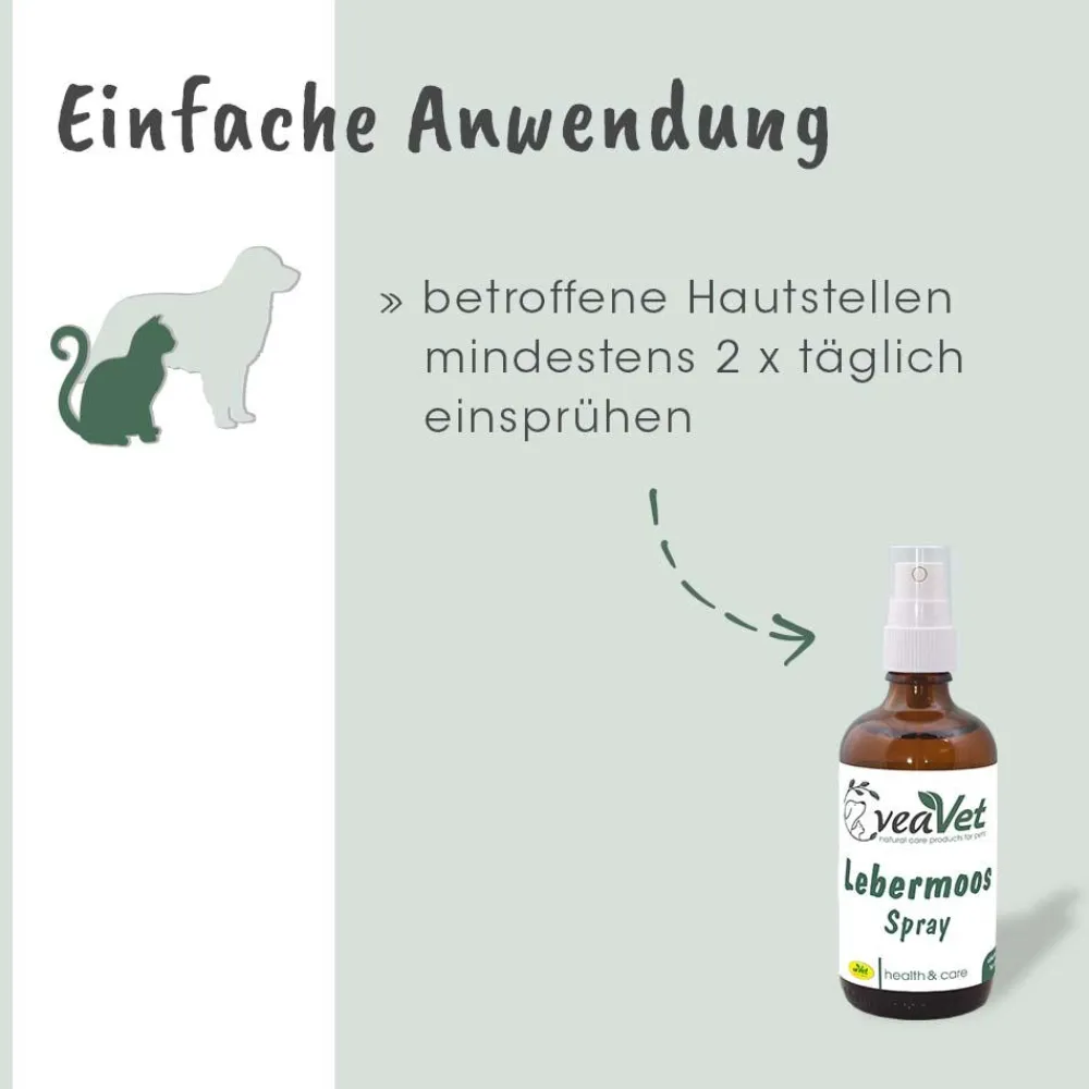 VeaVet Lebermoos Spray 20 ml