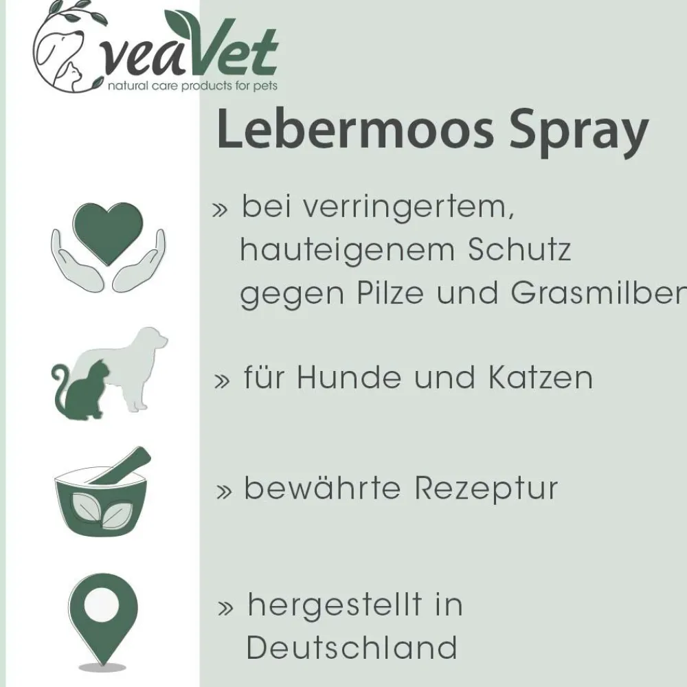 VeaVet Lebermoos Spray 20 ml